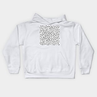 Black and White Art Kids Hoodie